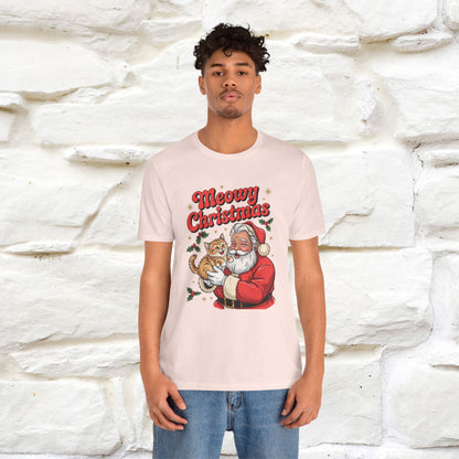 “Meowy Christmas” | Cat T-Shirt | Nunu&Miao Studio