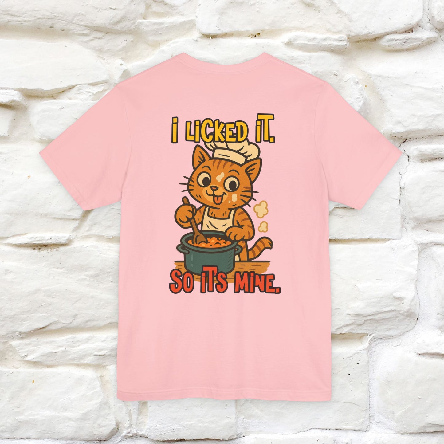 "I Licked It. It's Mine  " |Cat T-Shirt | Nunu&Miao Studio - Nunu&Miao Studio