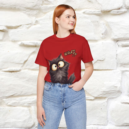 ''What ?'' | Cat T-Shirt  | Nunu&Miao Studio - Nunu&Miao Studio