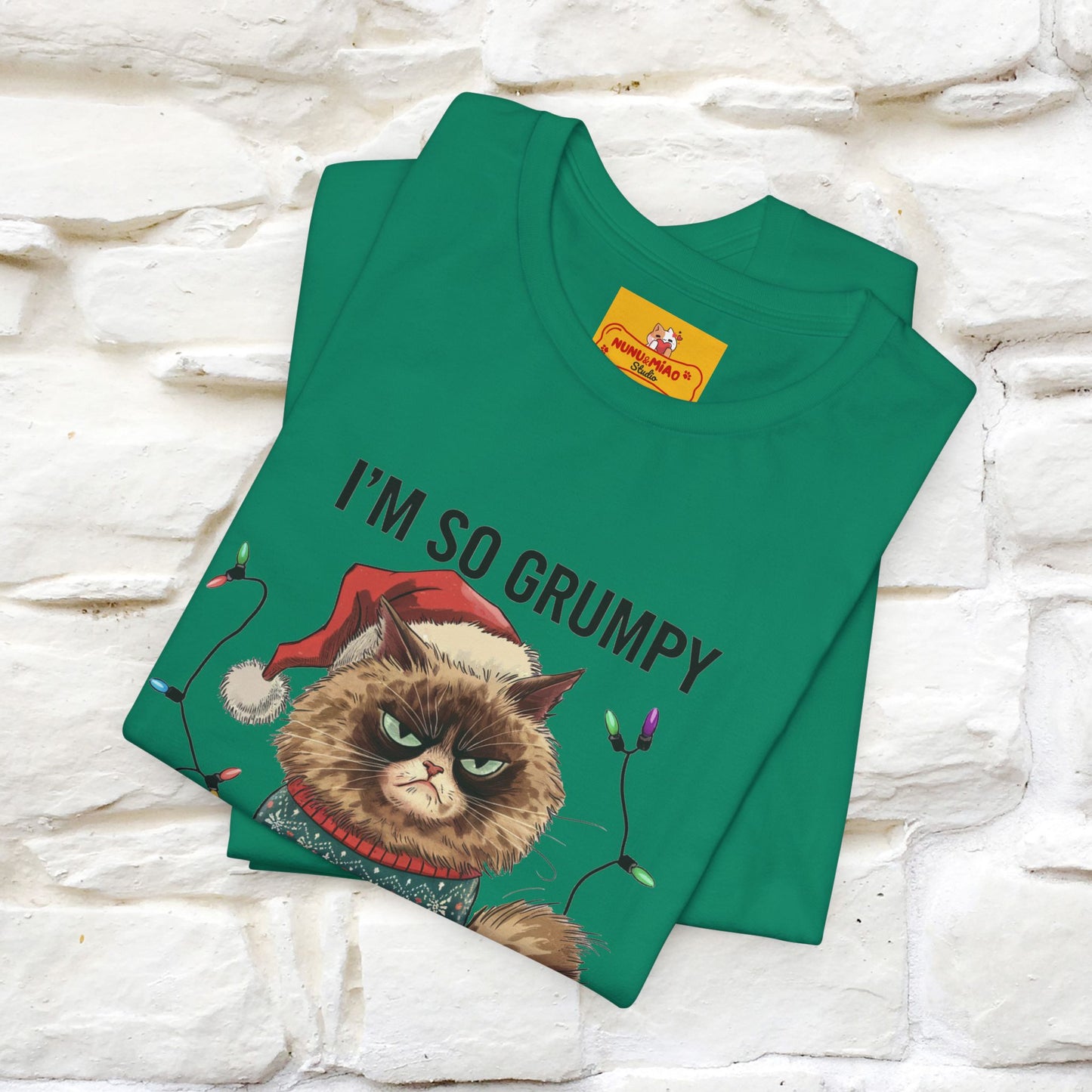 "I'm So Grumpy, I'm Not Even Talking To Myself" |Funny T-Shirt | Nunu&Miao Studio