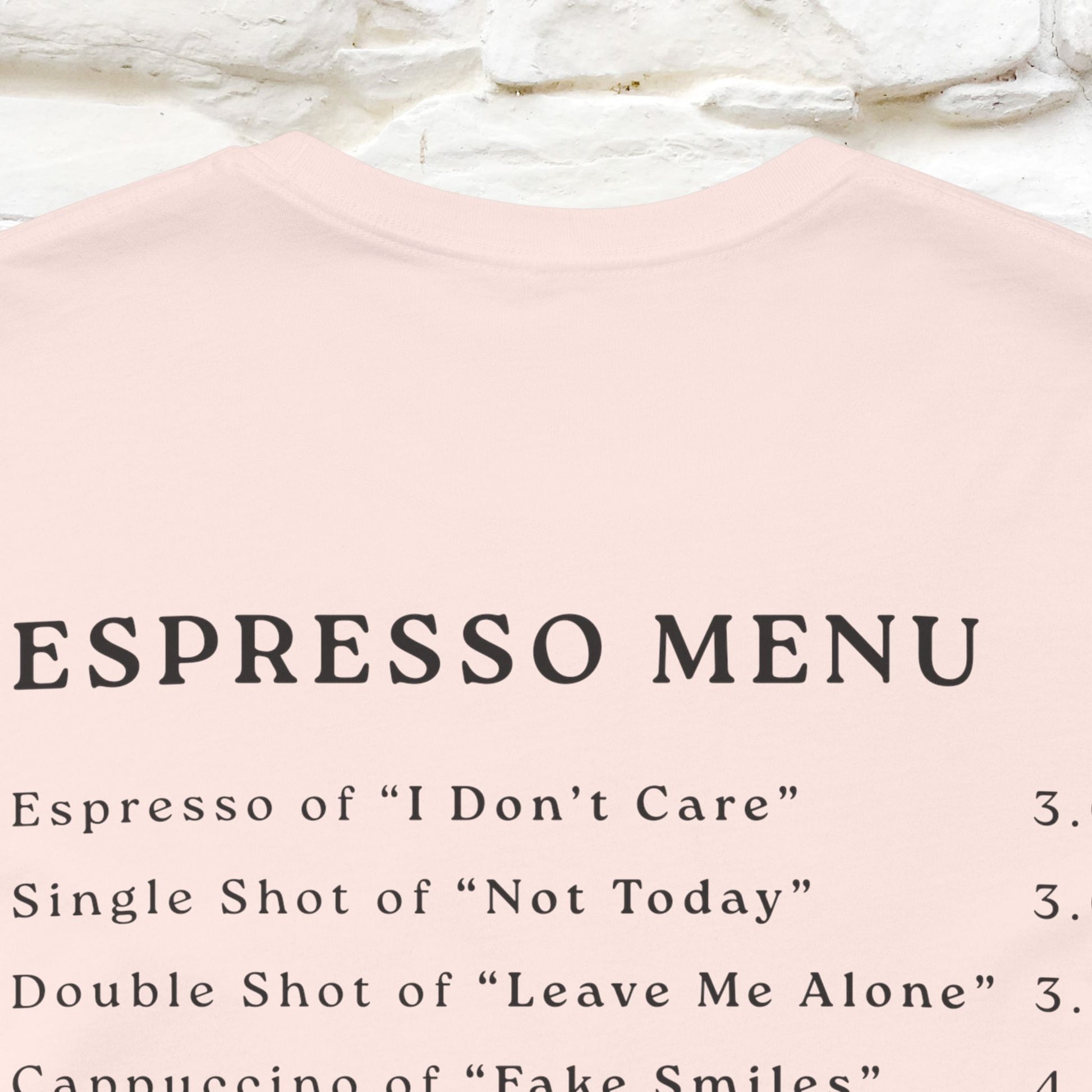 "More Espresso Less Depresso" |Cat T-Shirt | Nunu&Miao Studio - Nunu&Miao Studio