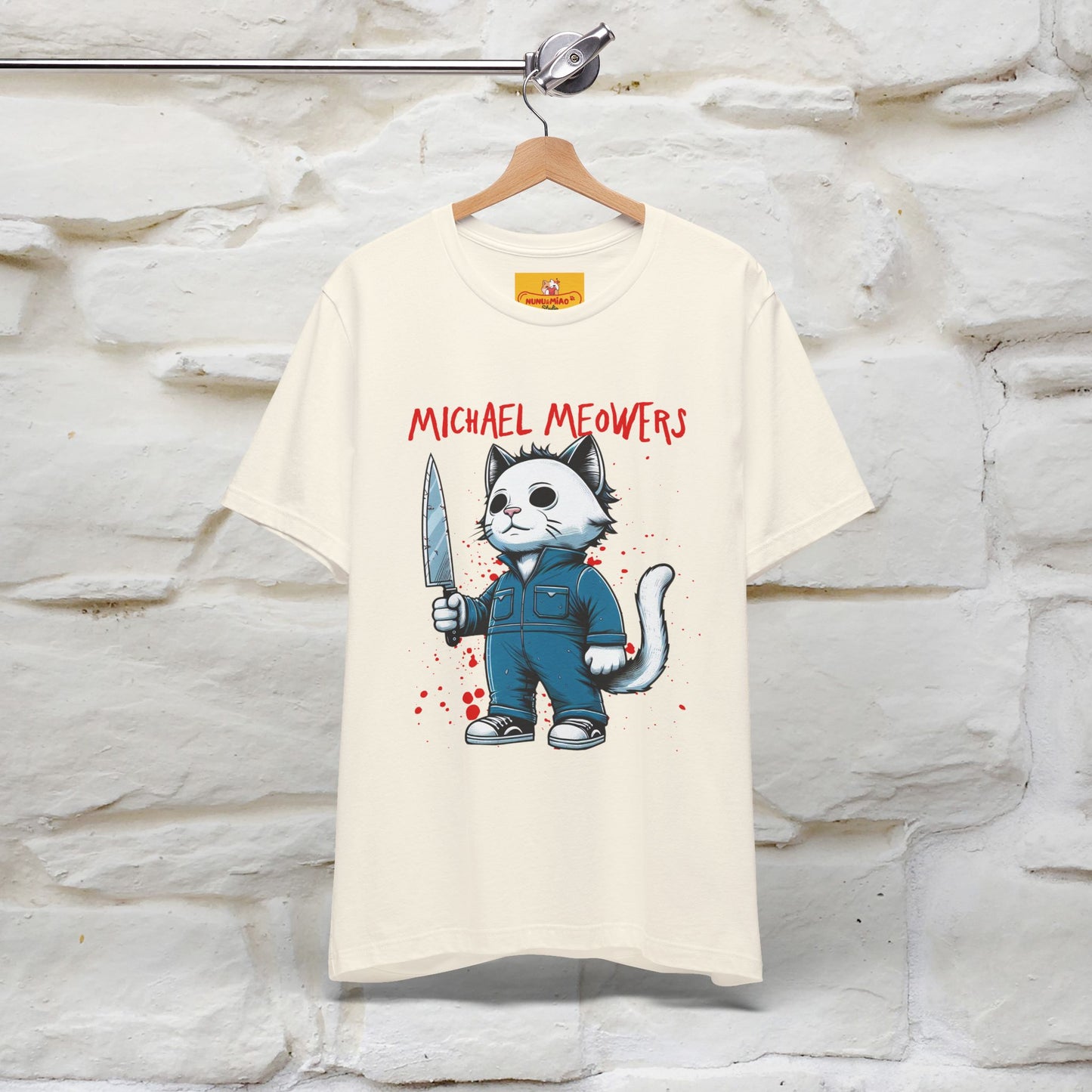 ''Michael Meowers'' Cat T-Shirt |  | Nunu&Miao Studio - Nunu&Miao Studio