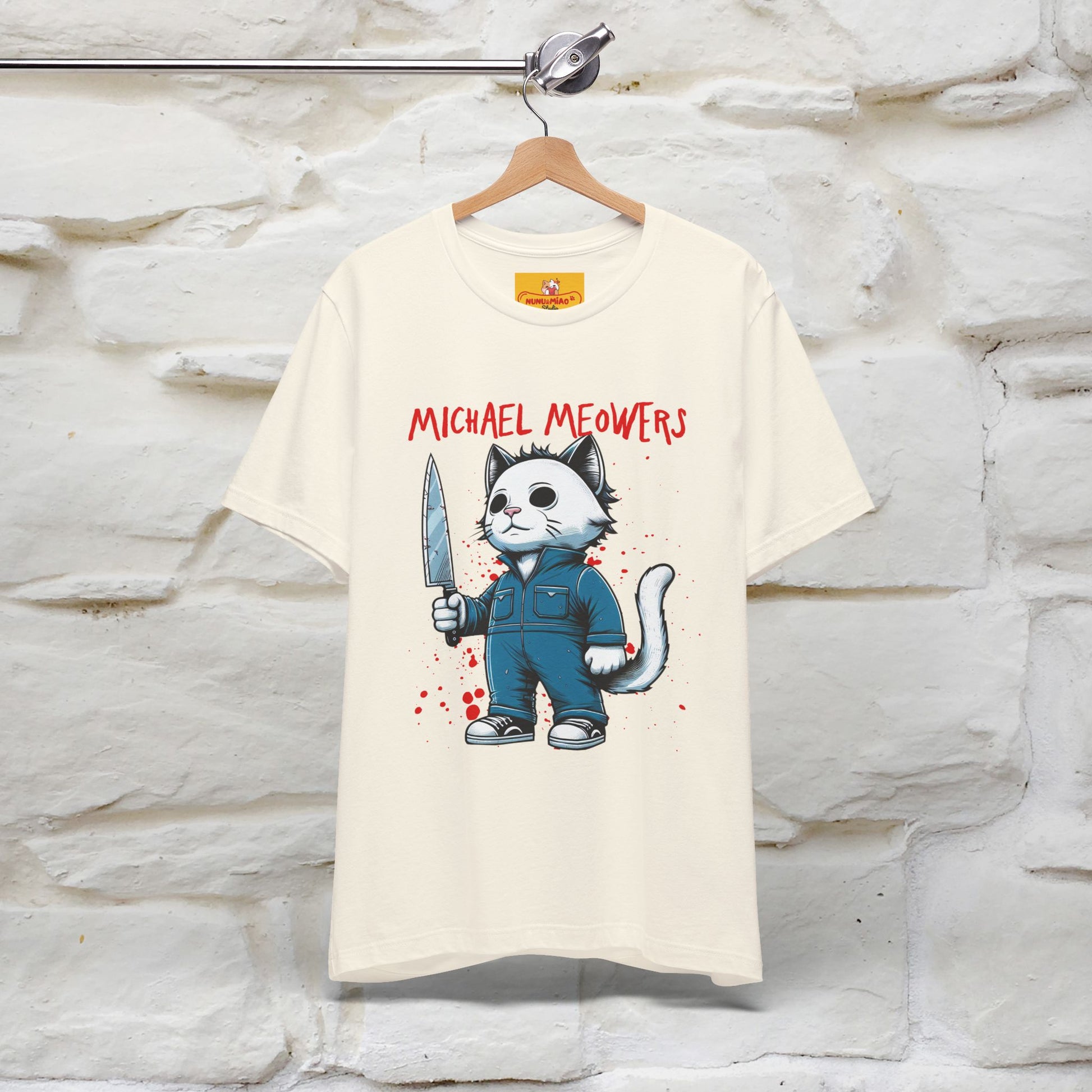 ''Michael Meowers'' Cat T-Shirt |  | Nunu&Miao Studio - Nunu&Miao Studio