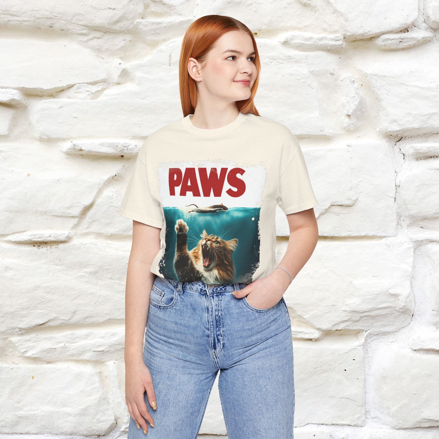 ''Paws'' Cat T-Shirt |  | Nunu&Miao Studio - Nunu&Miao Studio