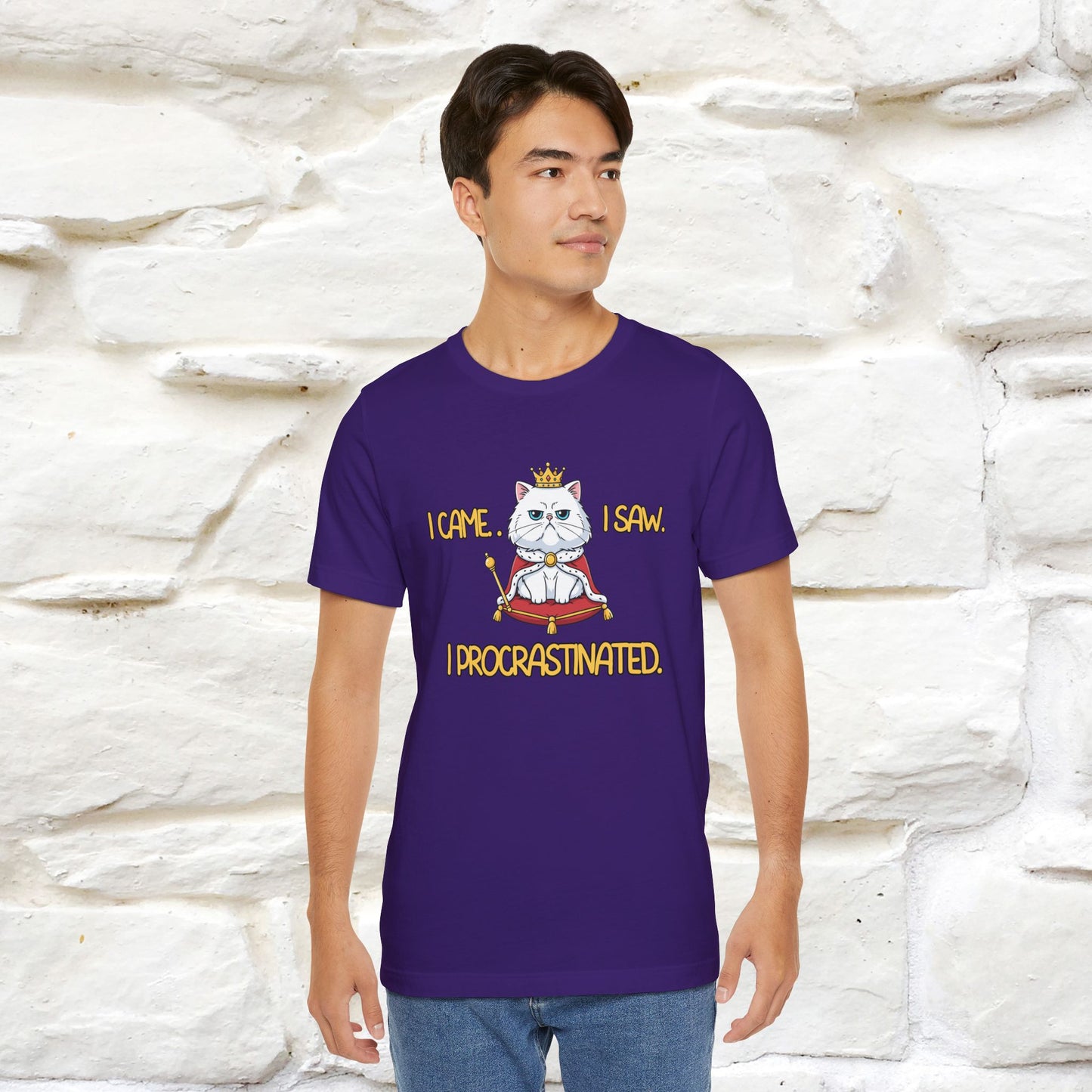 ''I came. I saw. I procrastinated.''| Funny T-Shirt | Nunu&Miao Studio