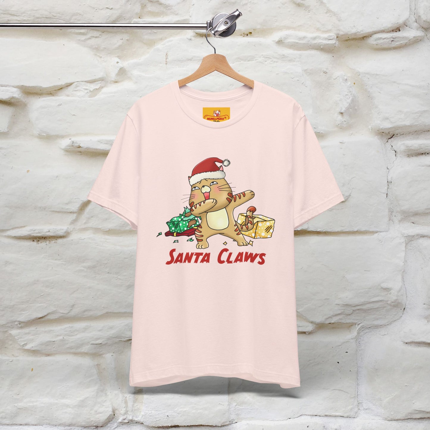 "Santa Claws" |Funny Cat T-Shirt | Nunu&Miao Studio
