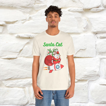 "Funny Santa Cat..." | Cat T-Shirt | Nunu&Miao Studio