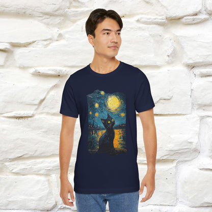 “Miaoolight.” | Cat T-Shirt | Front & Back Design | Nunu&Miao Studio