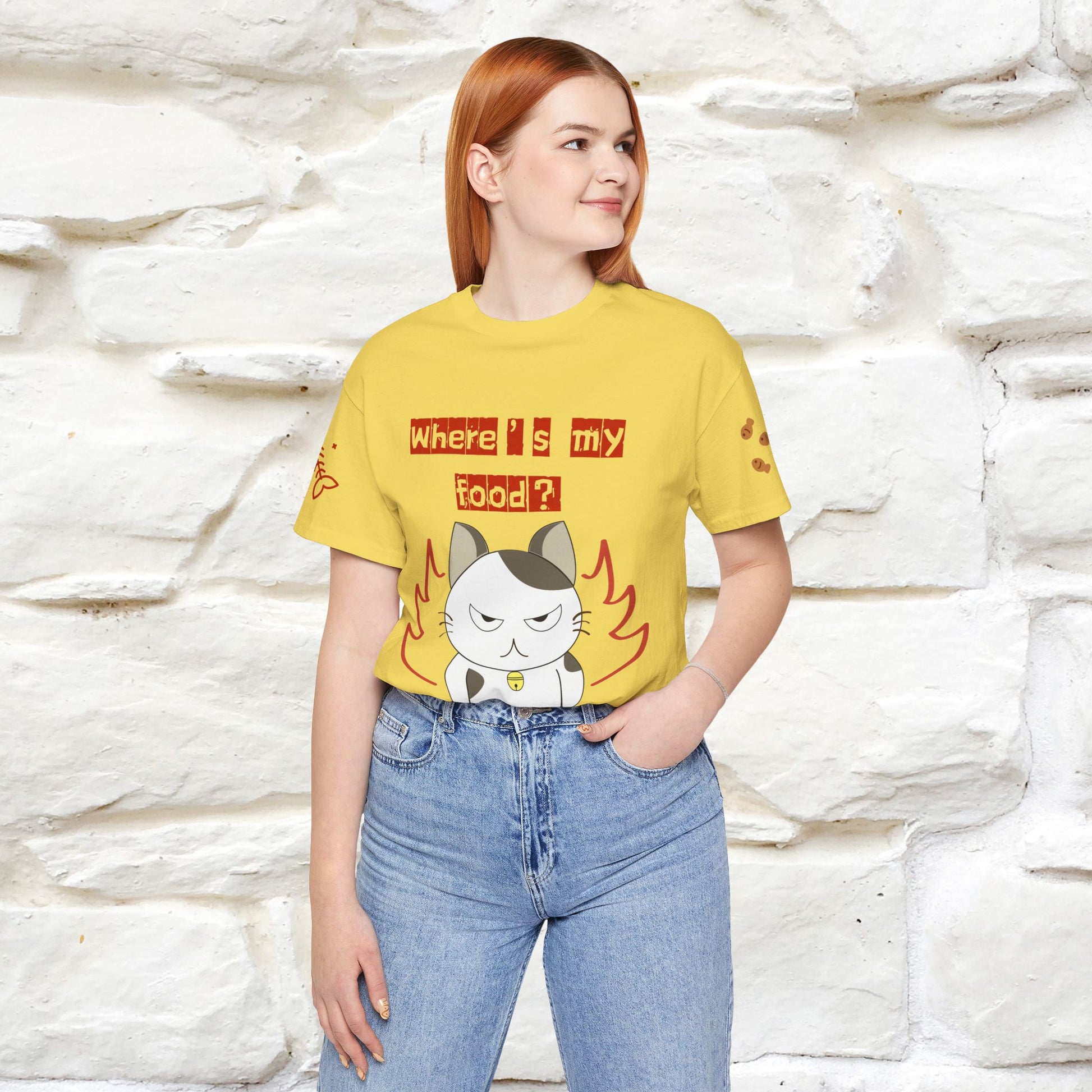 ''Where Is My ....?"  Cat T-shirt| Nunu&Miao Studio - Nunu&Miao Studio