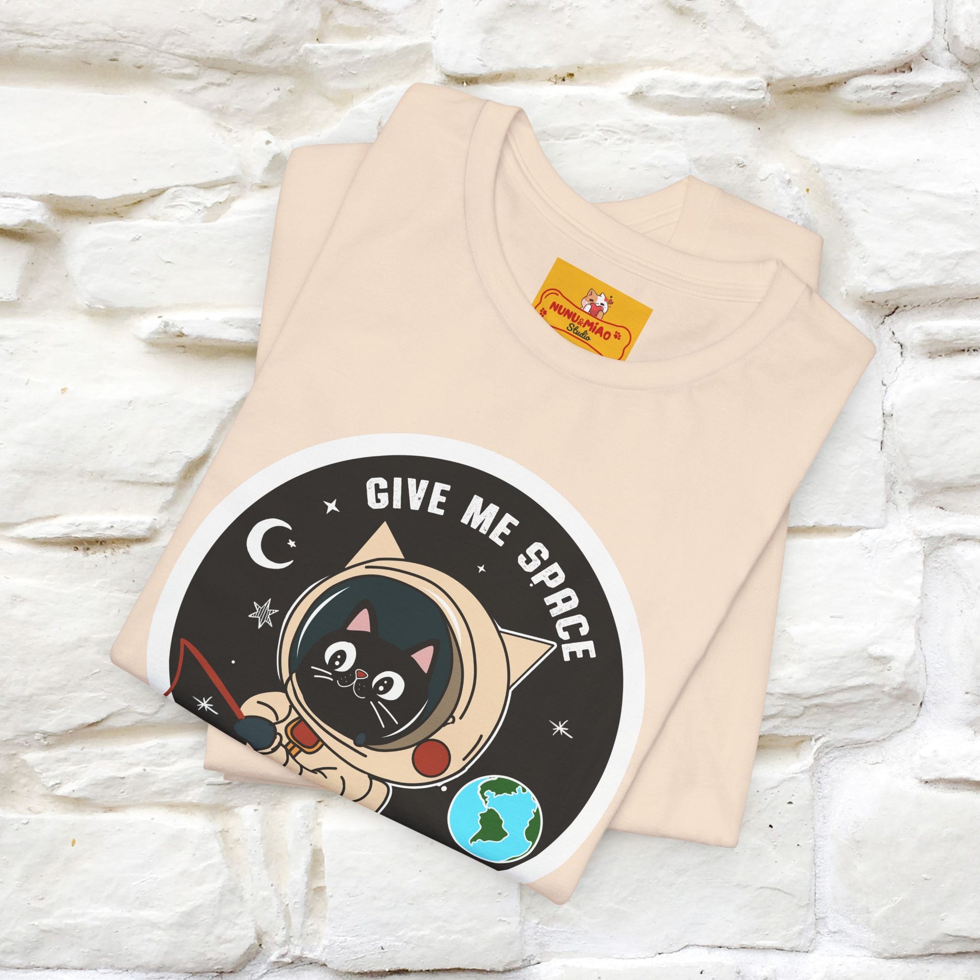 "Funny stay-at-home tee" Cat T-shirt |Nunu&Miao Studio - Nunu&Miao Studio