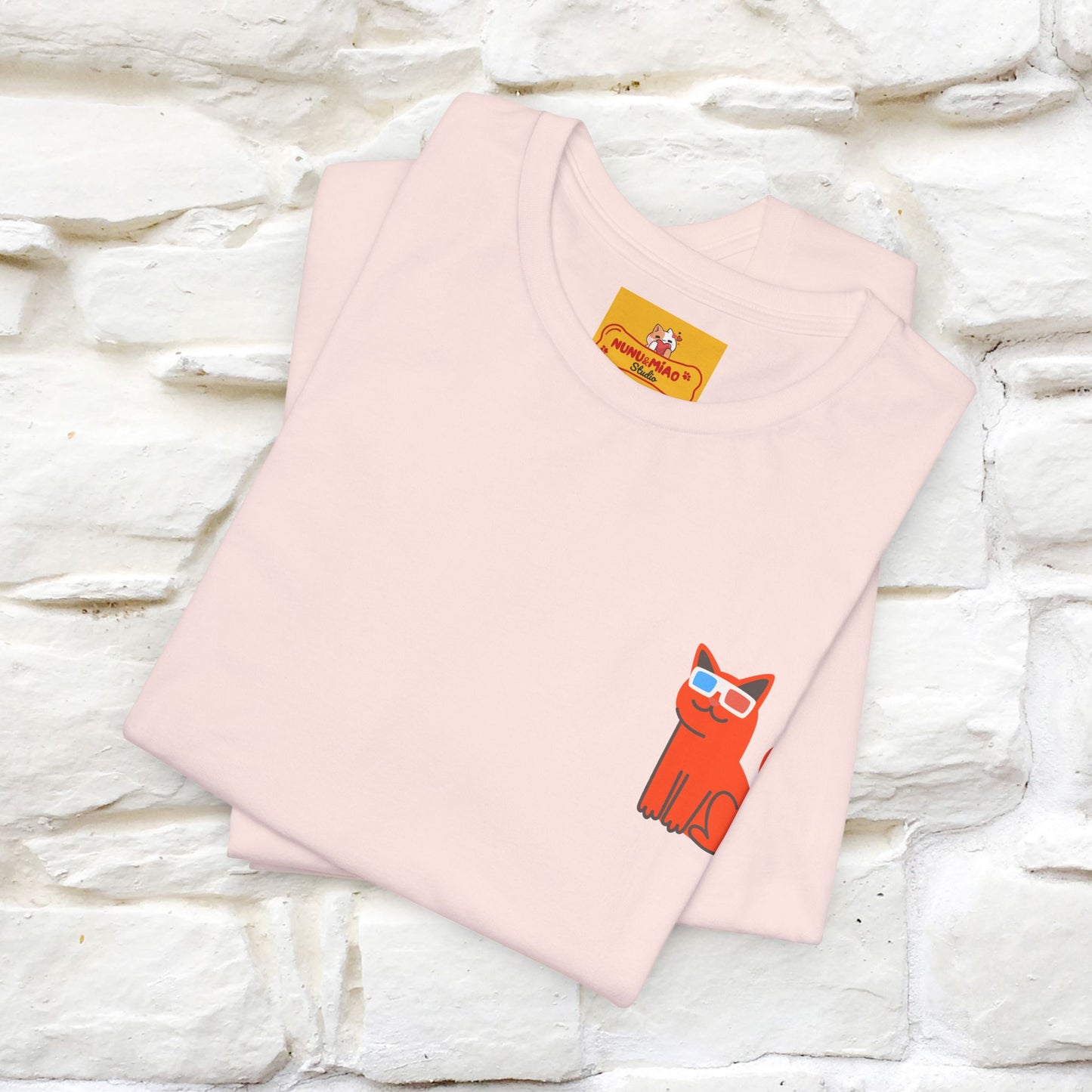 "See the Good in Yourself and Others" Cat T-Shirt | Front & Back Design | Nunu&Miao Studio - Nunu&Miao Studio