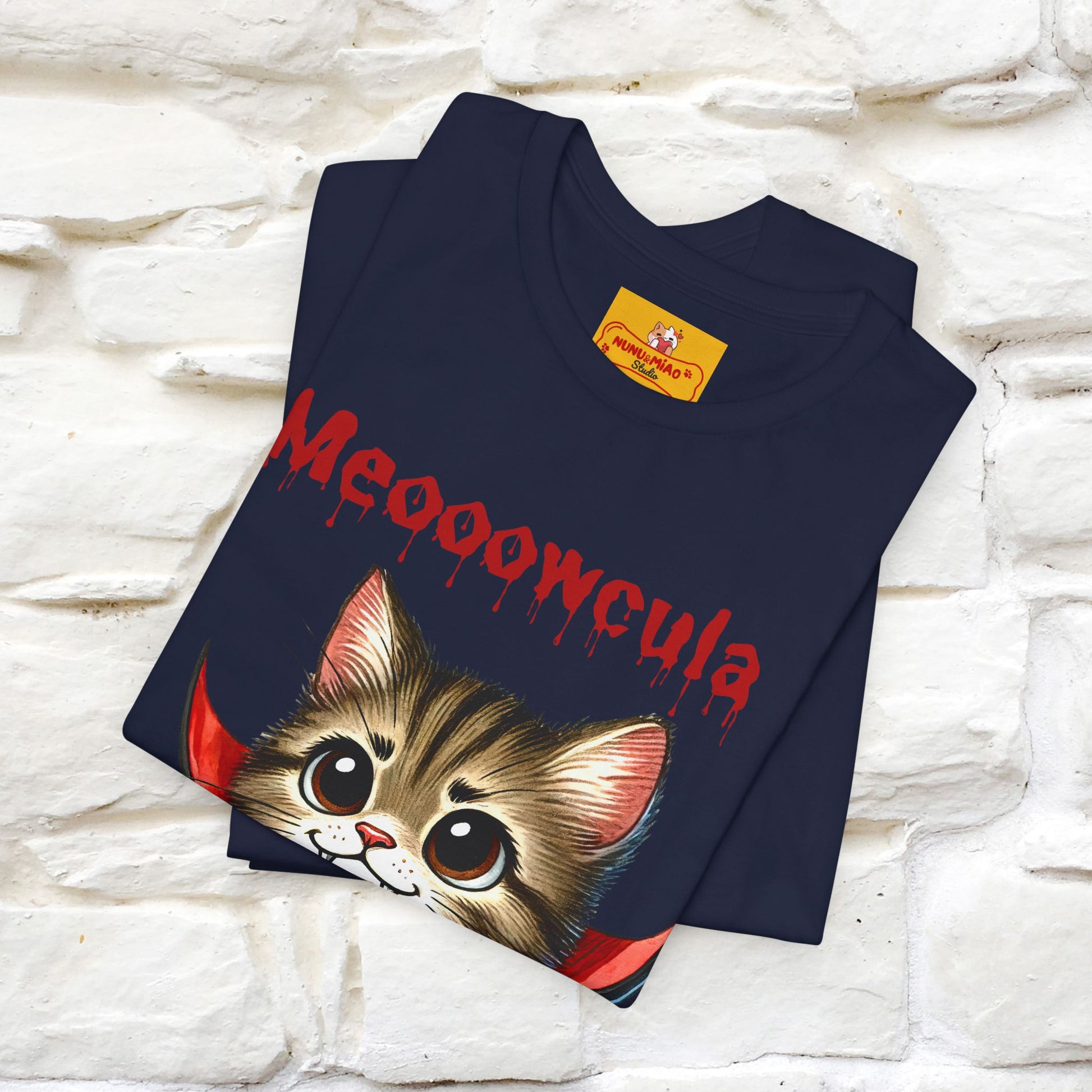 "Meooowcula" Cat T-shirt |Nunu&Miao Studio - Nunu&Miao Studio