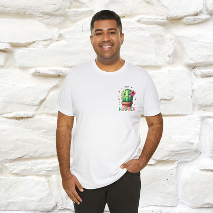 "Not A Hugger" |Funny T-Shirt | Front & Back Design|Nunu&Miao Studio - Nunu&Miao Studio