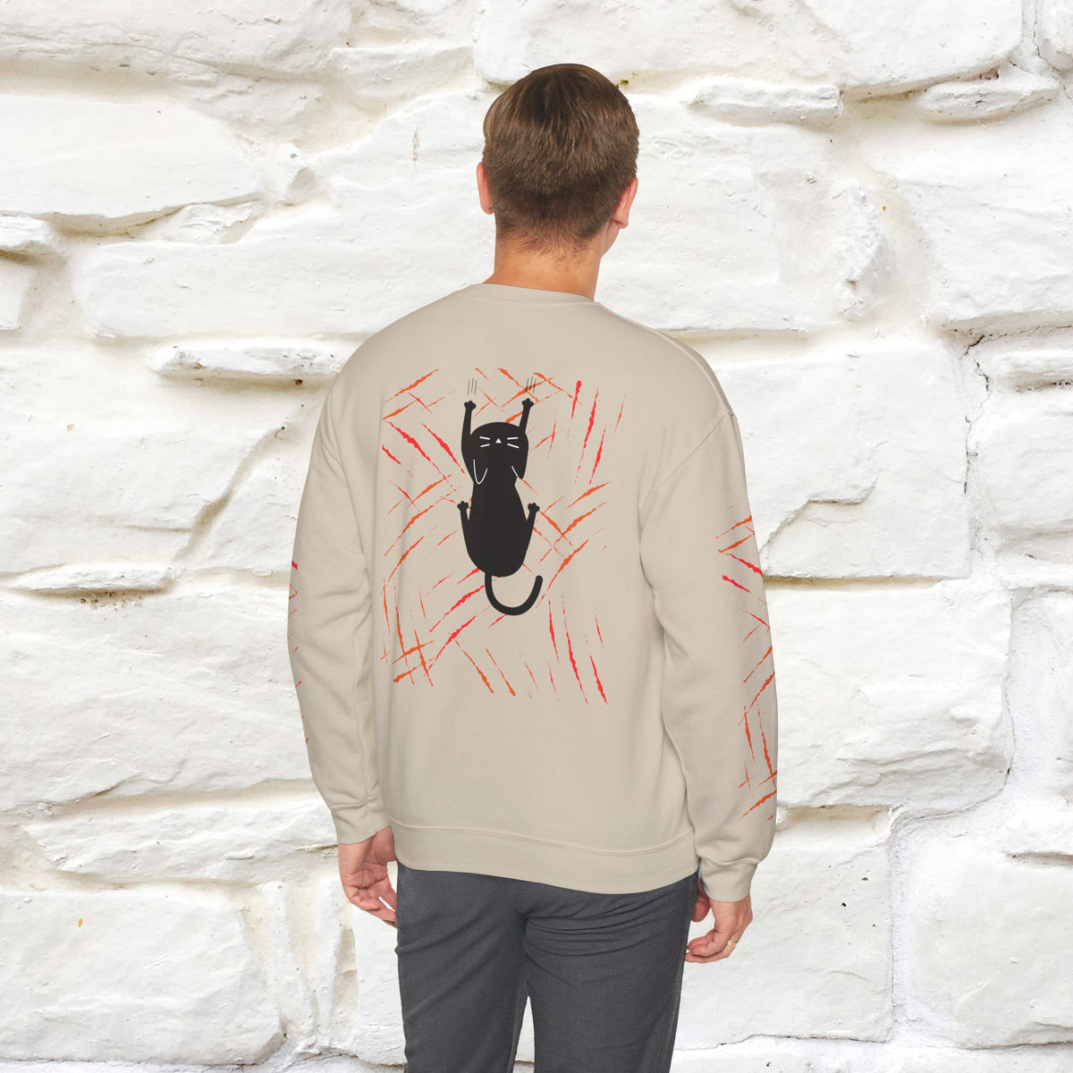 -'Love Hurt'' | Cat Sweatshirt | Nunu&Miao Studio