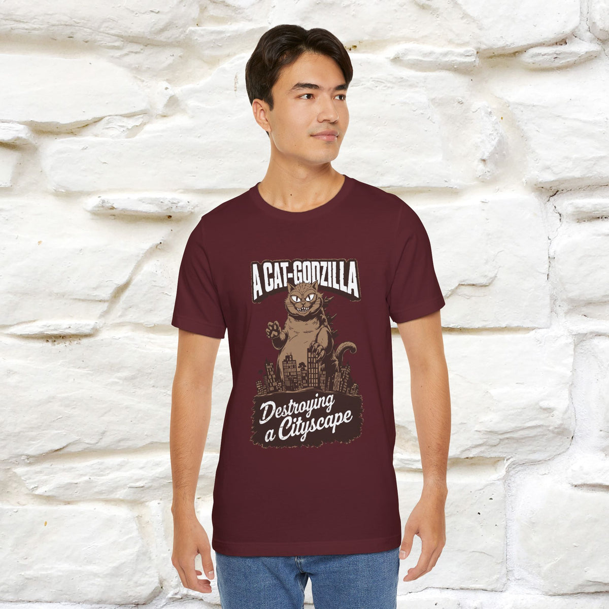 ''A Cat-Godzilla ''| CatT-Shirt | Nunu&Miao Studio