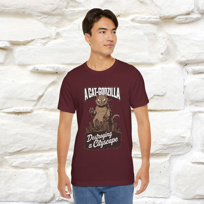 ''A Cat-Godzilla ''| CatT-Shirt | Nunu&Miao Studio