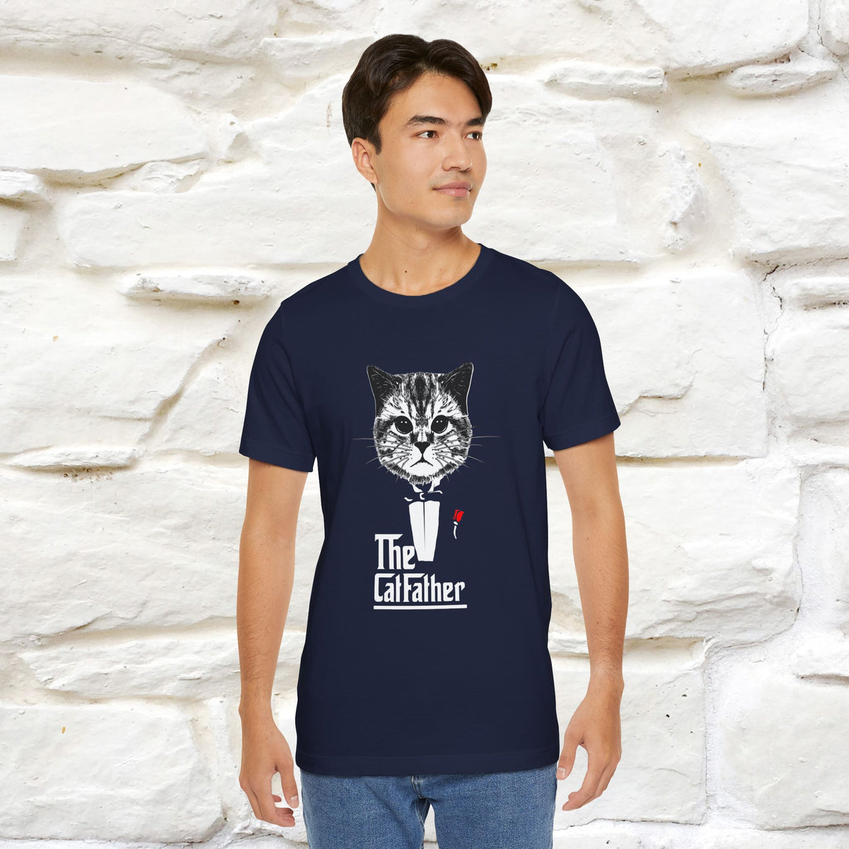 ''The Cat Father T-Shirt''| Iconic Cat Lover Tee | Nunu&Miao Studio
