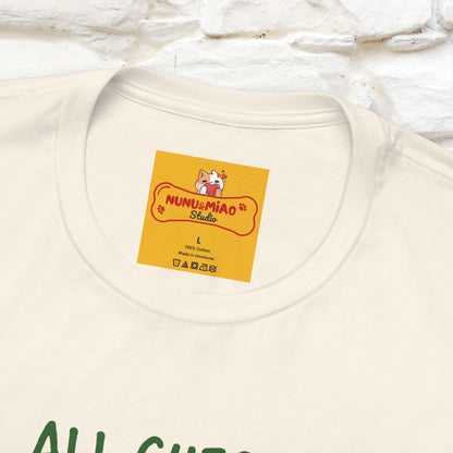 "All Guest Must Be Approved By The Cat - NO,MAYBE" Cat T-shirt |Nunu&Miao Studio