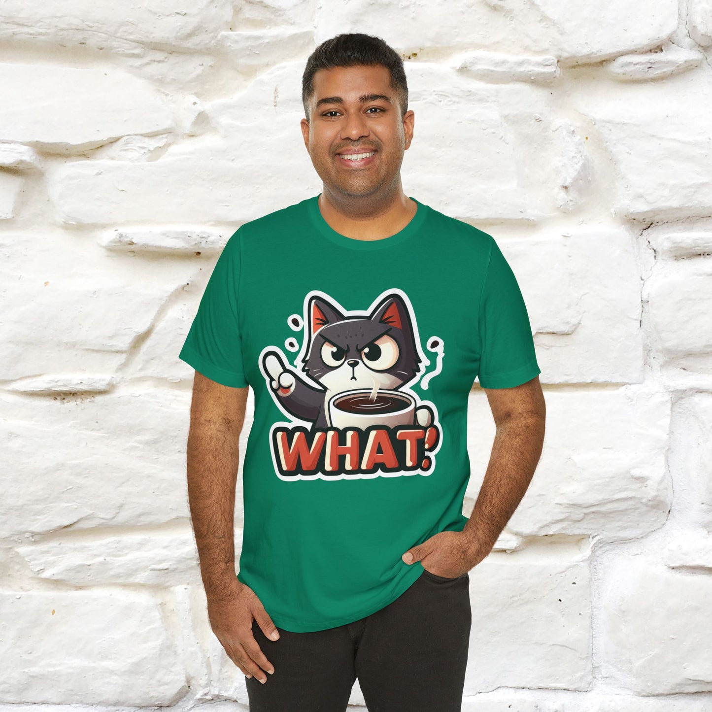 ''What !'' | Cat T-Shirt  | Nunu&Miao Studio - Nunu&Miao Studio