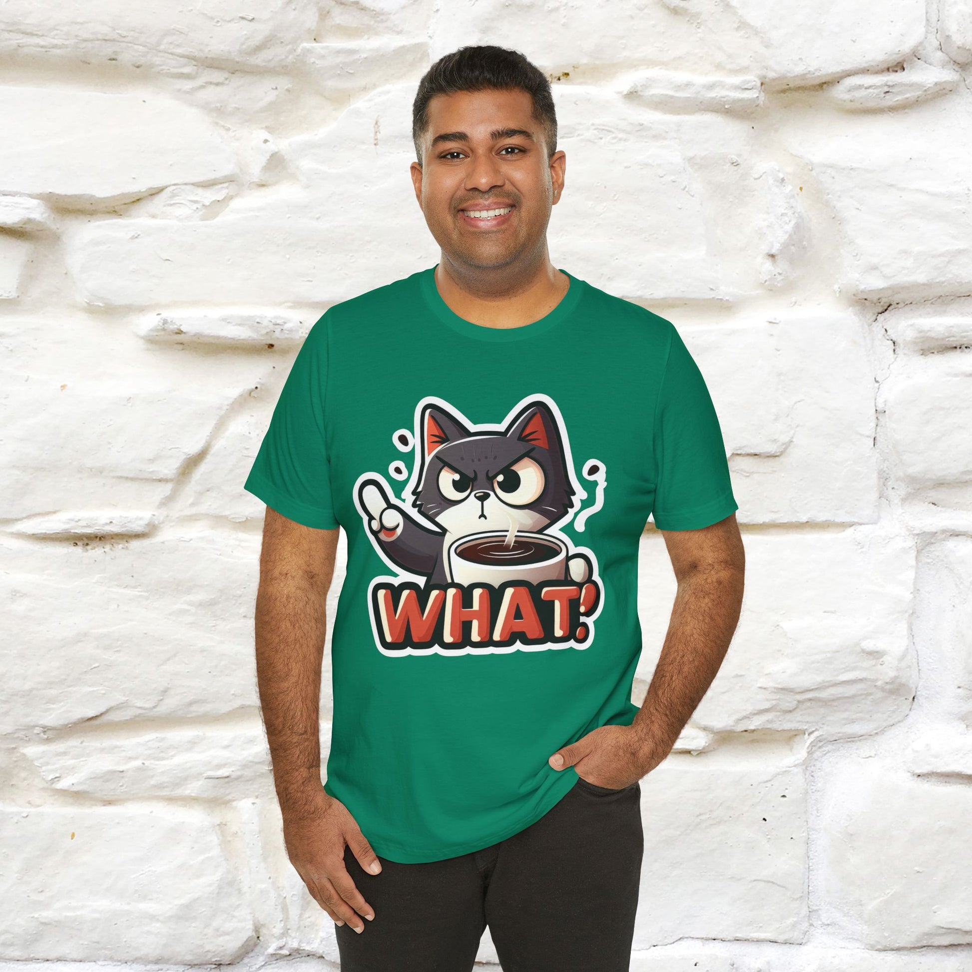 ''What !'' | Cat T-Shirt  | Nunu&Miao Studio - Nunu&Miao Studio