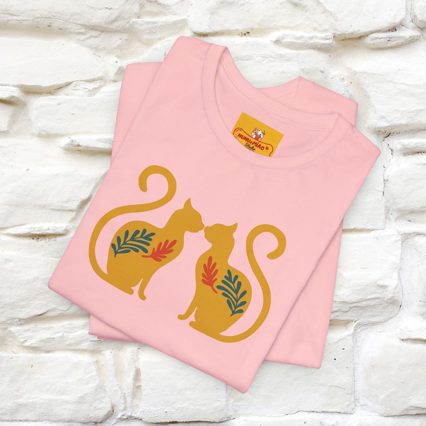 ''Power'' | Cat T-Shirt Front and Back Design | Nunu&Miao Studio - Nunu&Miao Studio