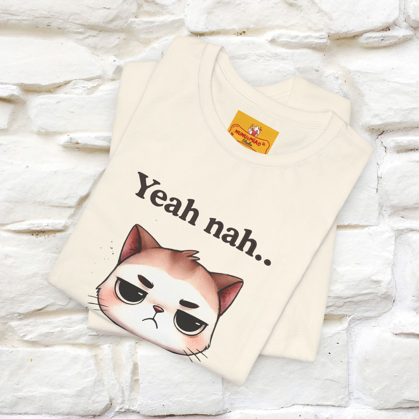 "Yeah Nah ... Not Today." |Funny Cat T-Shirt | Nunu&Miao Studio