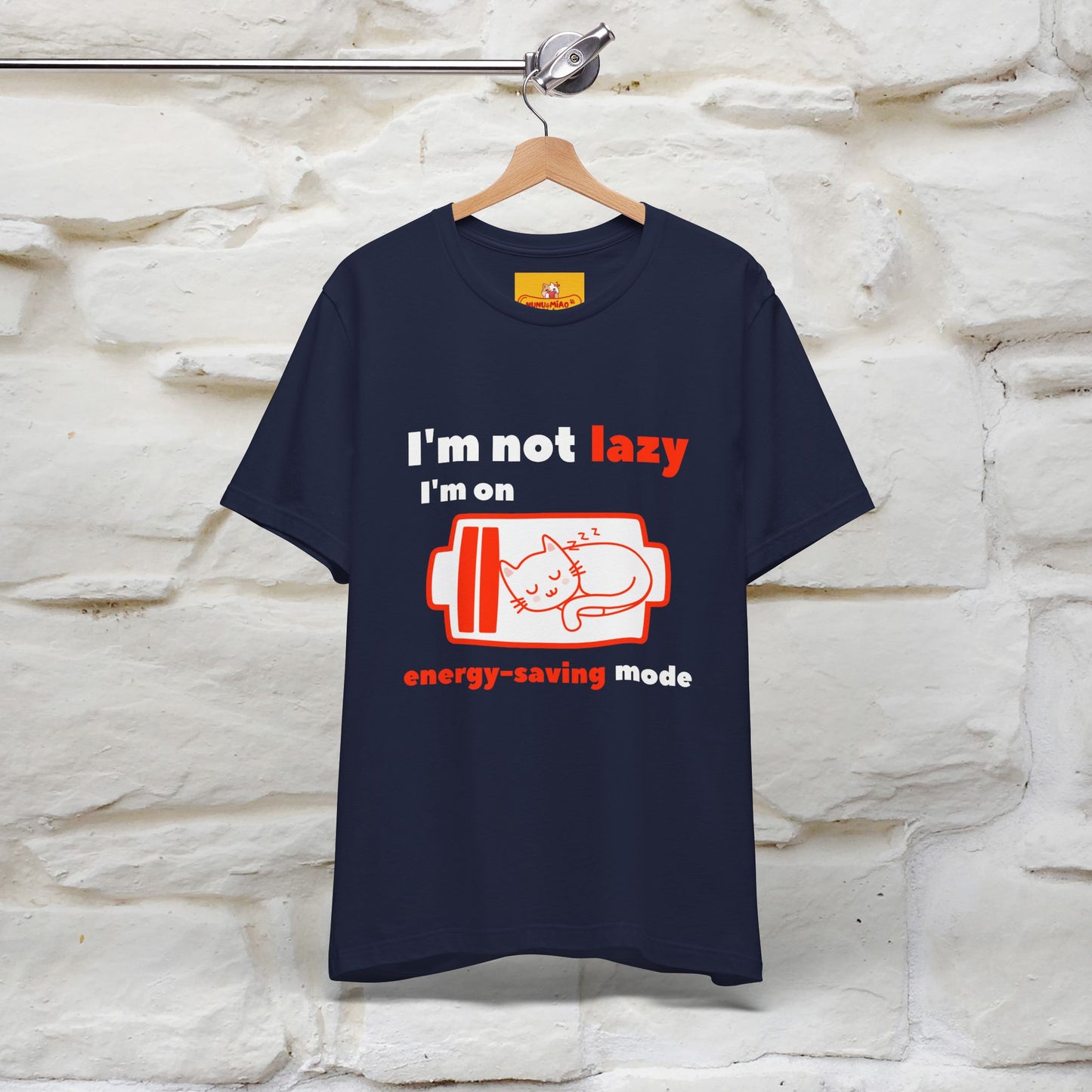 ''I am Not Lazy...'' Cat T-Shirt | Nunu&Miao Studio - Nunu&Miao Studio