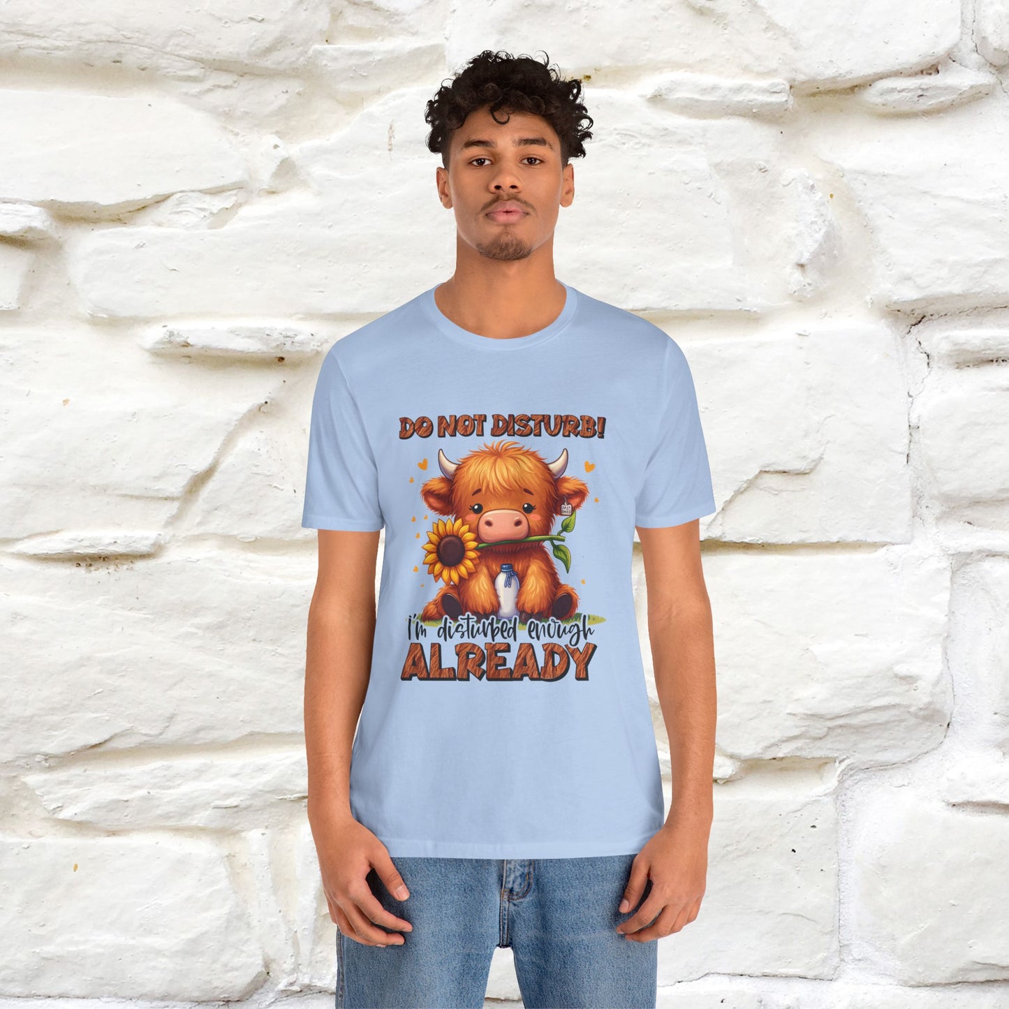 "Do Not Disturb... " |Funny T-Shirt | Nunu&Miao Studio