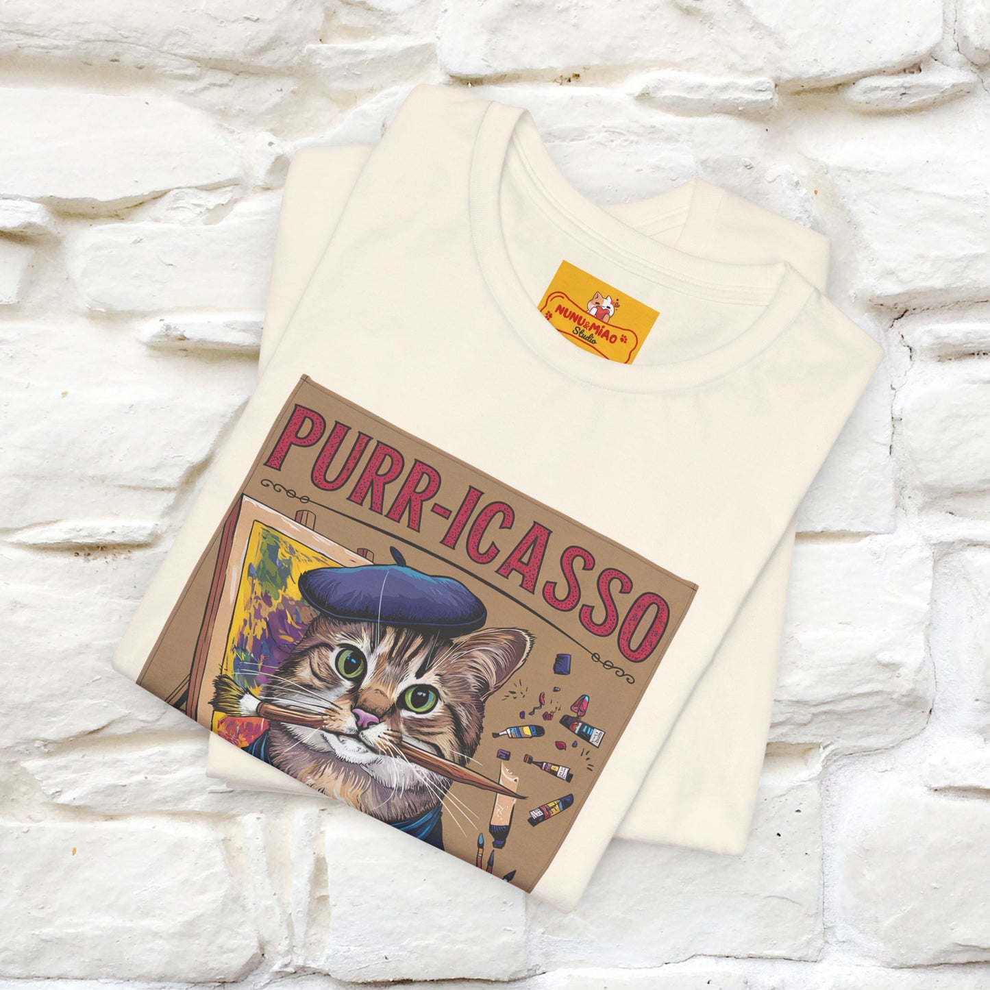 ''Purr-Icasso Masters Of Meows'' | CatT-Shirt | Nunu&Miao Studio - Nunu&Miao Studio