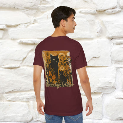 "Spooky Vibes" Cat T-shirt |Nunu&Miao Studio - Nunu&Miao Studio