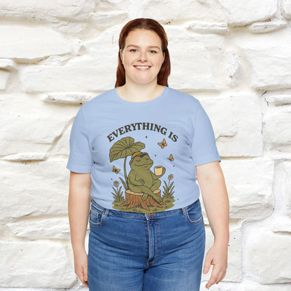 "Everything Is Fugureoutable"| Lifestyle Shirt |Nunu&Miao Studio - Nunu&Miao Studio