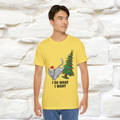 "I Do What I Want" |Funny Cat T-Shirt | Nunu&Miao Studio