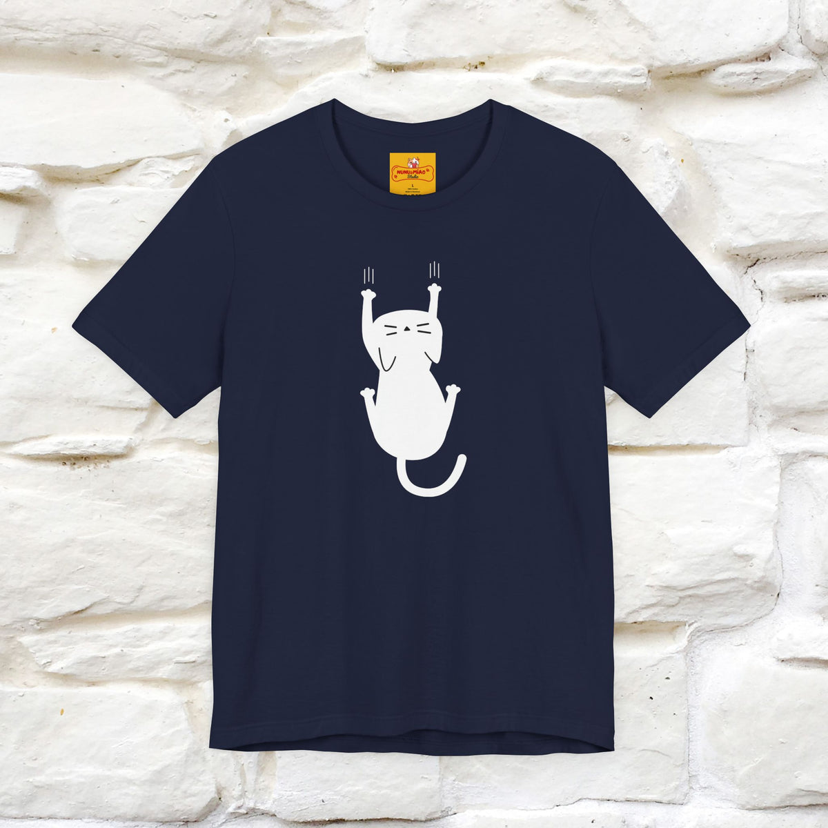 "“I Am in a Toxic Relationship"  Funny Cat T-Shirt | Front & Back Design | Nunu&Miao Studio