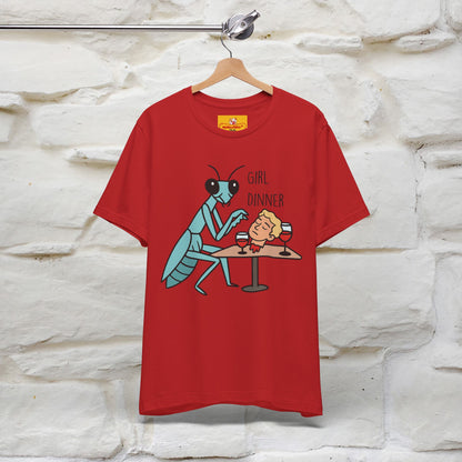 "Girl Dinner" Funny T-shirt |Nunu&Miao Studio - Nunu&Miao Studio
