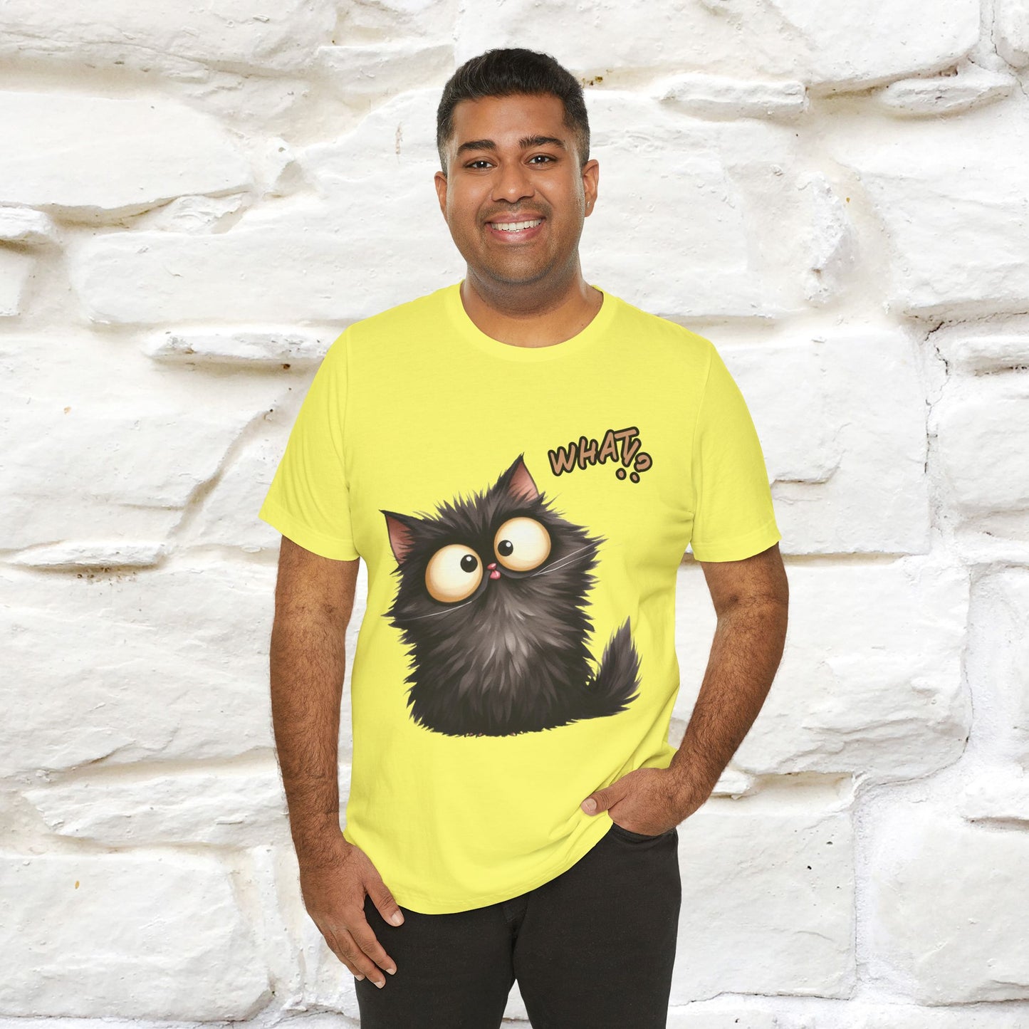 ''What ?'' | Cat T-Shirt  | Nunu&Miao Studio - Nunu&Miao Studio