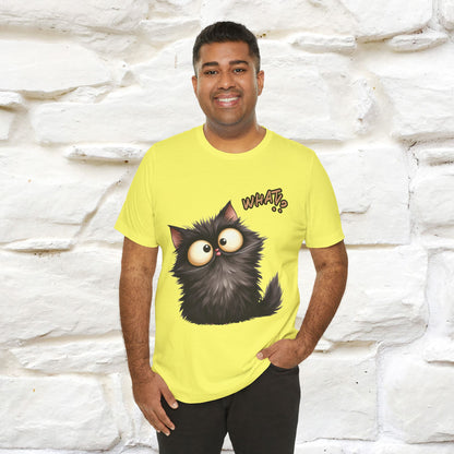 ''What ?'' | Cat T-Shirt  | Nunu&Miao Studio - Nunu&Miao Studio