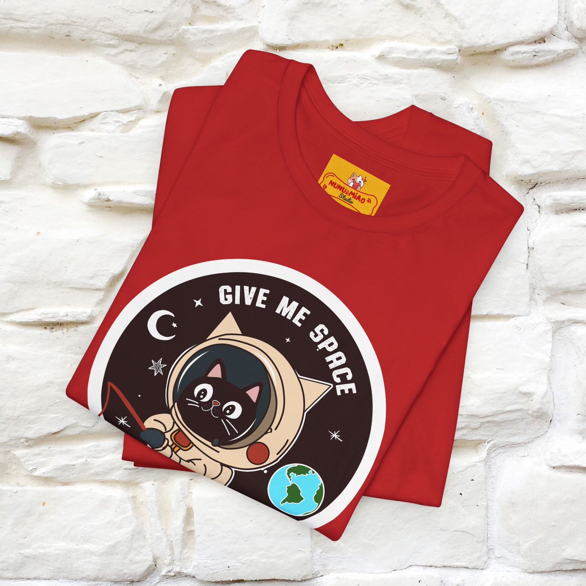 "Funny stay-at-home tee" Cat T-shirt |Nunu&Miao Studio - Nunu&Miao Studio