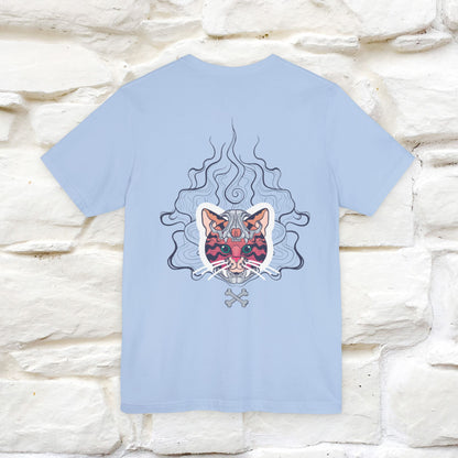 ''Air Fire Cat'' | Cat T-Shirt Front and Back Design | Nunu&Miao Studio - Nunu&Miao Studio
