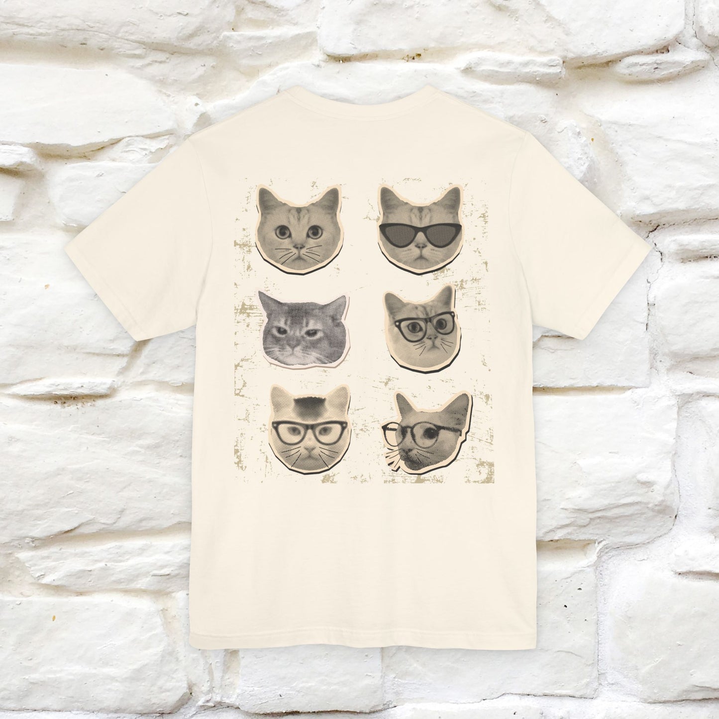 ''Vintage Cat''  Cat T-Shirt | Nunu&Miao Studio - Nunu&Miao Studio