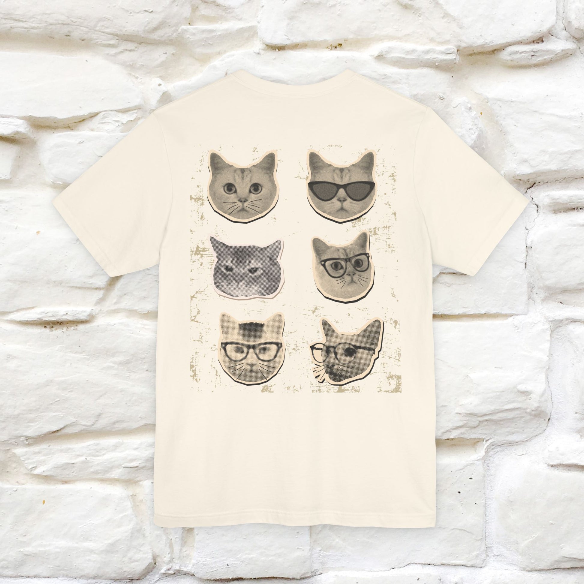 ''Vintage Cat''  Cat T-Shirt | Nunu&Miao Studio - Nunu&Miao Studio