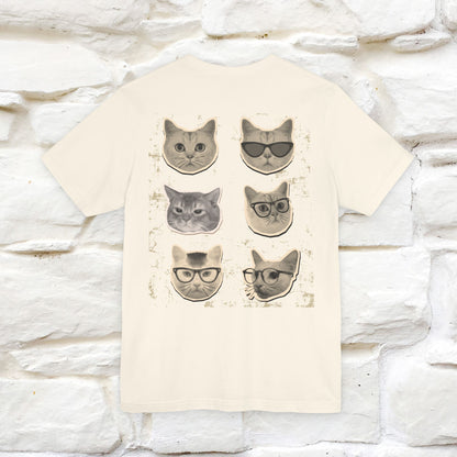 ''Vintage Cat''  Cat T-Shirt | Nunu&Miao Studio - Nunu&Miao Studio
