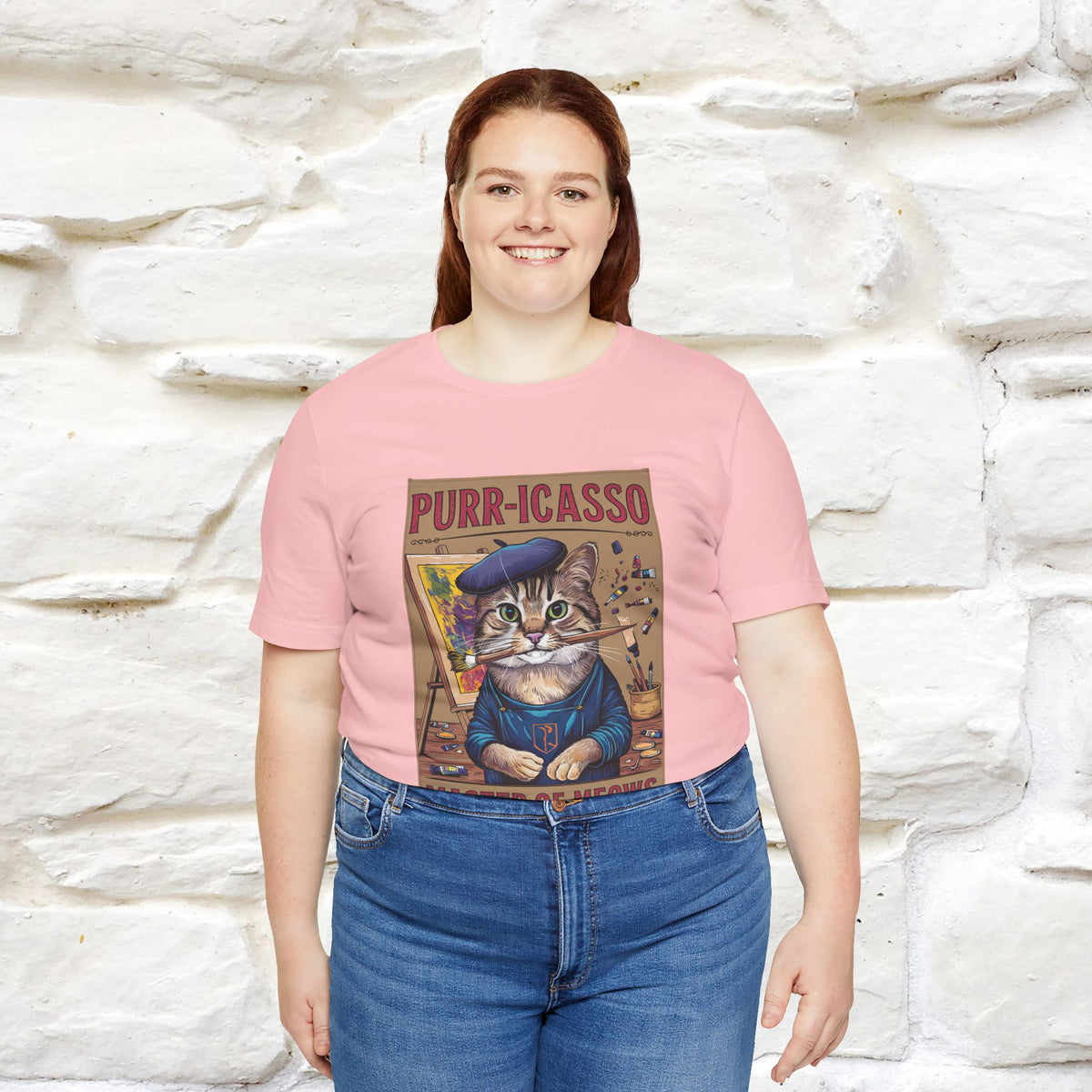 ''Purr-Icasso Masters Of Meows'' | CatT-Shirt | Nunu&Miao Studio