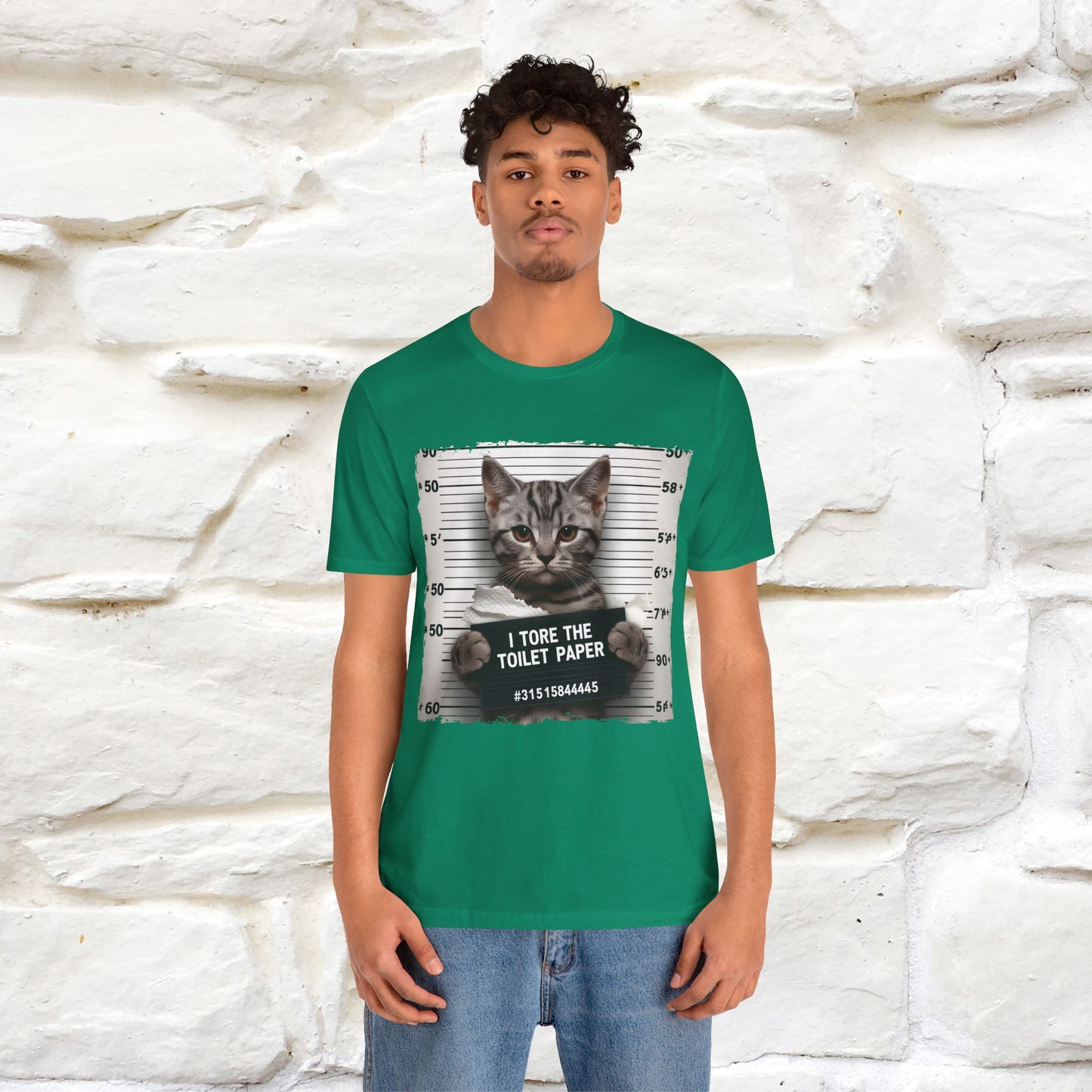 ''I Tore The Toilet Paper'' | Funny Cat T-Shirt | Nunu&Miao Studio - Nunu&Miao Studio