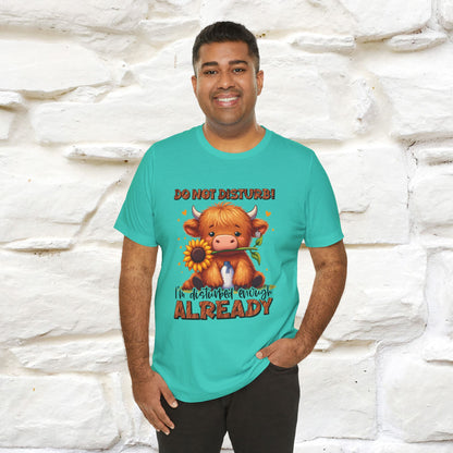 "Do Not Disturb... " |Funny T-Shirt | Nunu&Miao Studio