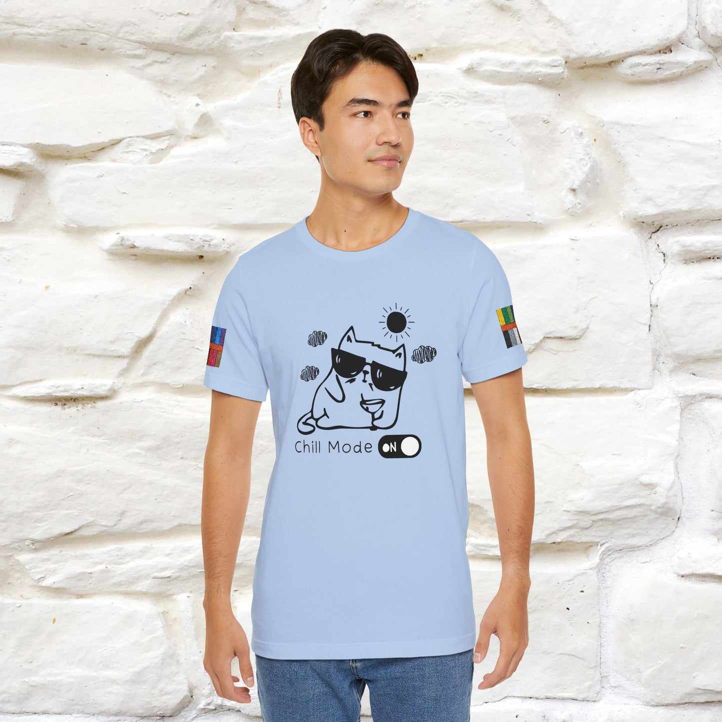 ''Chill Mode on'' Cat T-Shirt | Nunu&Miao Studio