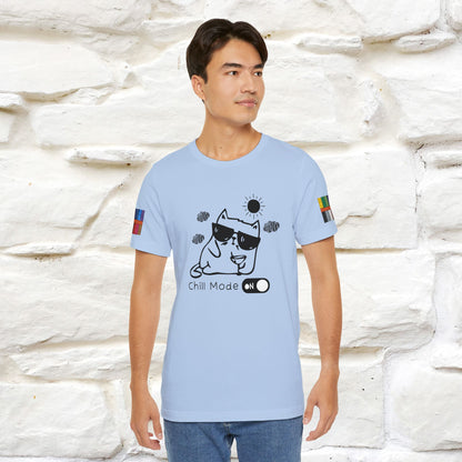 ''Chill Mode on'' Cat T-Shirt | Nunu&Miao Studio