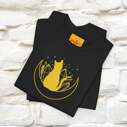 ''The Cristal'' Cat T-Shirt Front and Back Design | Nunu&Miao Studio - Nunu&Miao Studio
