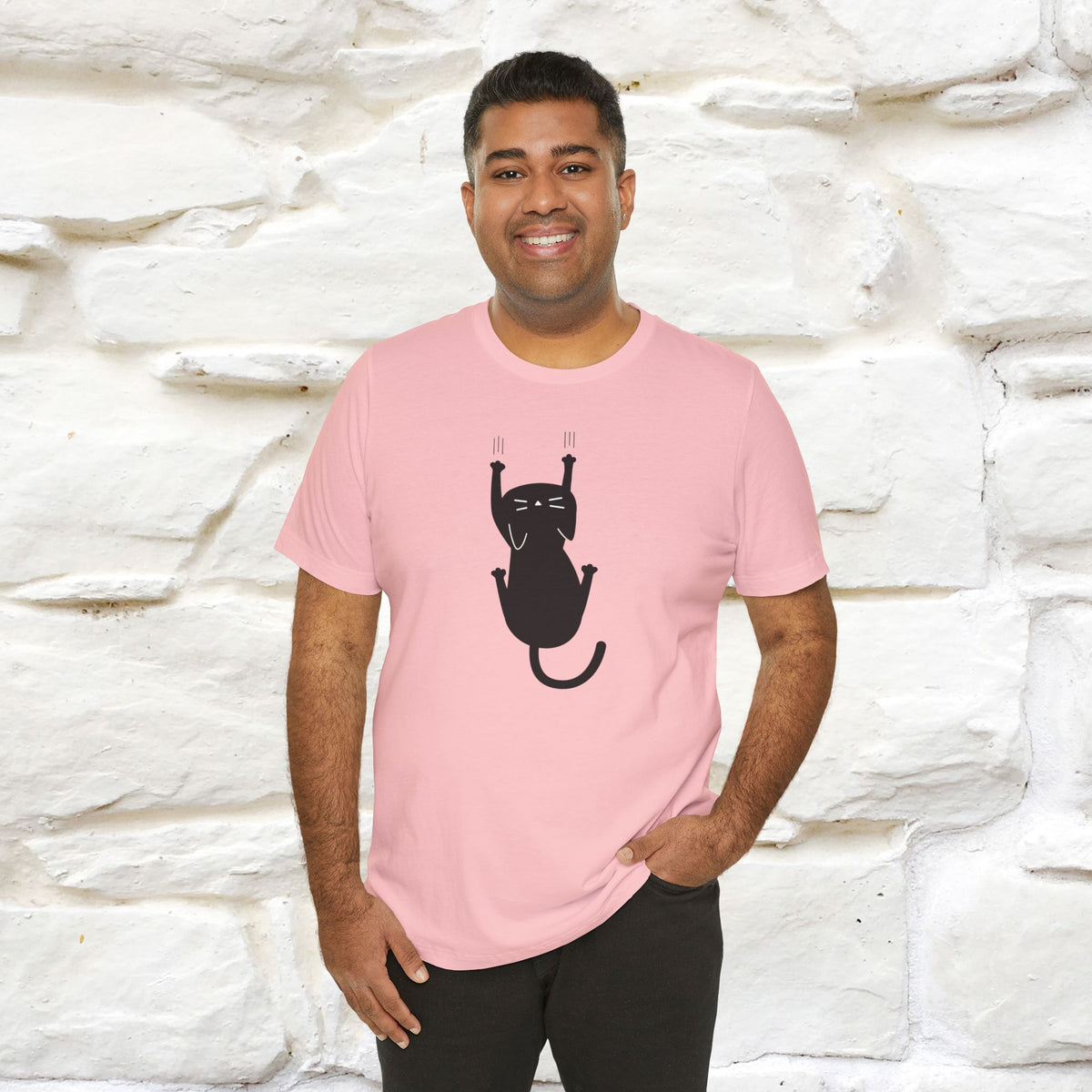 "“I Am in a Toxic Relationship"  Funny Cat T-Shirt | Front & Back Design | Nunu&Miao Studio