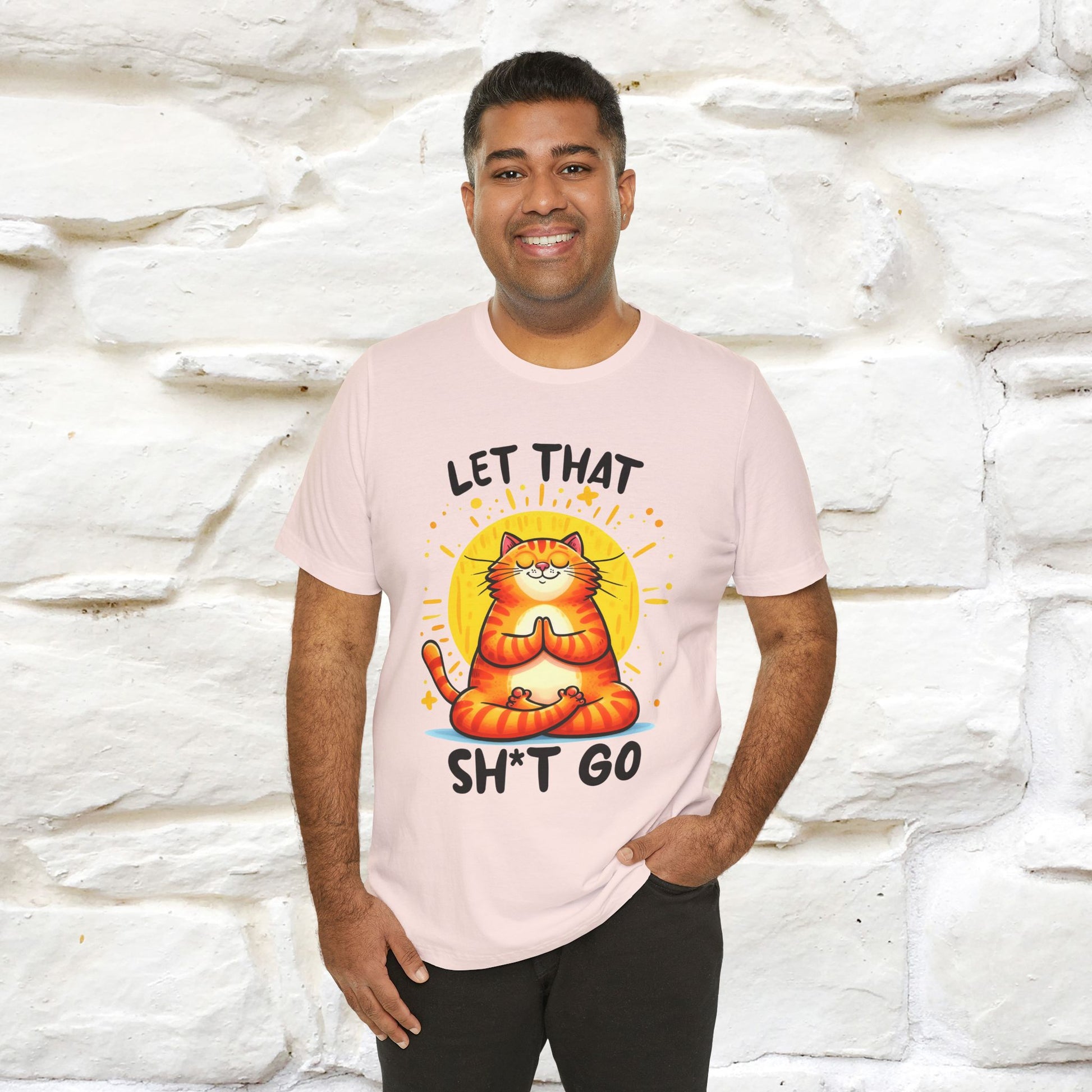 "Let That Sh*t Go" Cat T-shirt |Nunu&Miao Studio - Nunu&Miao Studio