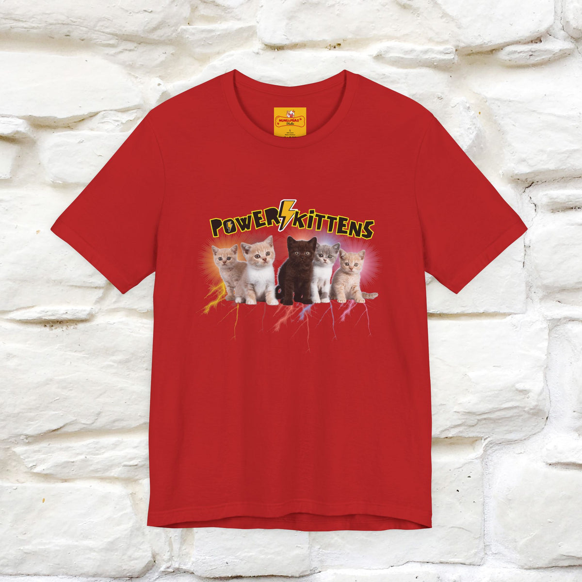 ''Power Kittens ''| CatT-Shirt | Nunu&Miao Studio